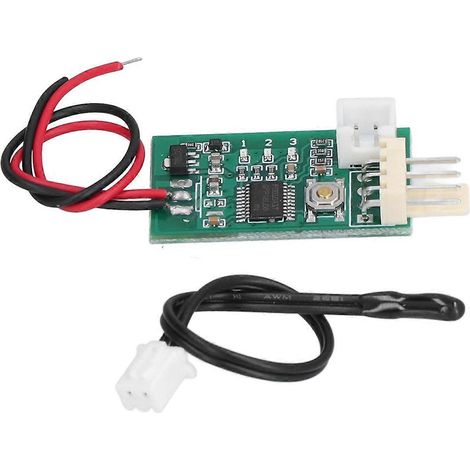 Lüftertemperaturregler, präzise Steuerung, manuell/automatisch, DC 12V PWM-Drehzahlregler