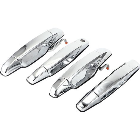4 Stück verchromte Außentürgriffe 22738721 22738722 22738725 passend für CHEVROLET SILVERADO (1/5)