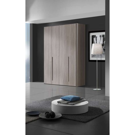 MCS Mobili Armadio Compo 4 Ante Olmo Frida - 163x53x245 cm