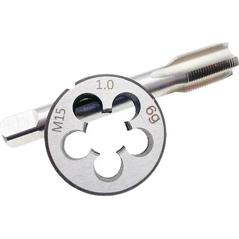 Jeu taraud/filière 2 pièces M15x1 HSS, pour filetage extérieur (1/5)