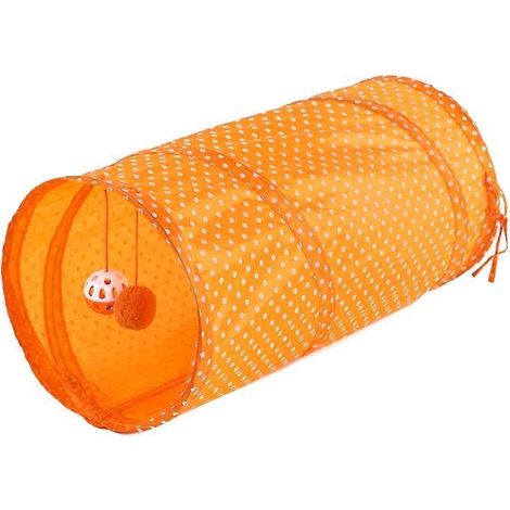 Tunnel pour chat, jouet interactif pour chatons et autres animaux de compagnie, idéal pour les jeux et l'entraînement. (1/5)