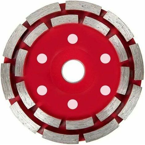 KLVGTIFS PU - Disque Diamant Abrasif de 125 mm pour Poncer le Béton, la Pierre, la Brique, le Marbre et le Granit - Idéal pour Outils Rotatifs Dremel - Quantité : 1.-INHHUB