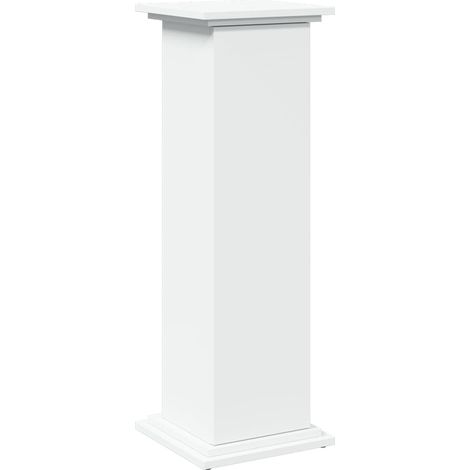 Maison Exclusive - Postament mit Stauraum Weiß 31x30x90 cm Holzwe