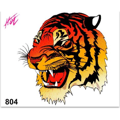 Adesivi Stickers Medi Tigre 13,5 x 16 cm (1/4)