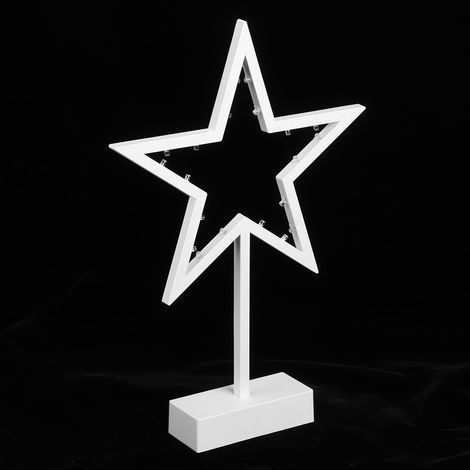 Sternförmige LED-Nachtlampe, Tischlampe, ideal für Zuhause, Zimmer, Weihnachtsdeko, Kindergeschenk (1/5)