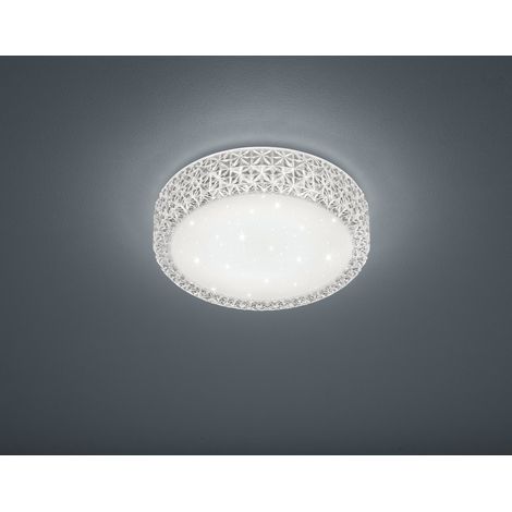 Plafoniera da Interno a LED in Acrilico Bianco