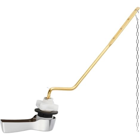Poignée de chasse d'eau universelle pour toilettes, levier (1/5)