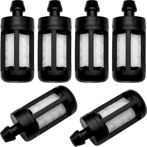 6 Filtres à Carburant pour Tronçonneuse Stihl - Convient aux Tuyaux de 0,31" (8mm) - Remplacement pour Réf. 0000 350 3504 - Compatible avec Stihl MS250 MS340 MS360 MS440 MS880 (1/4)