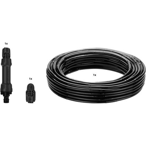 Starter-Kit 25 m Schlauch mit eingebauten Tropfern und Endstopfen für Pflanzen GARDENA (1/3)
