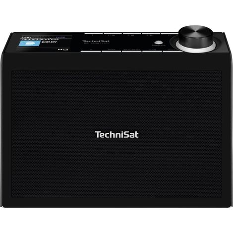 TechniSat DIGITRADIO 23 ASA, schwarz Radio a pavimento DAB+, FM Nero (1/5)