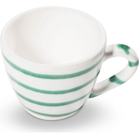 Gmundner Ceramics Taza Espresso Verde Flameada 0,06 litros (1/2)