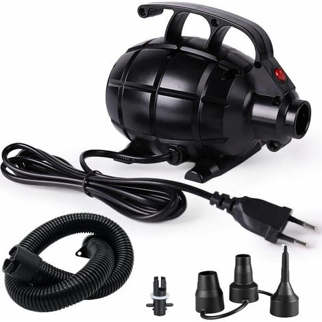 220V 600W Compresseur D'Air Pompe A Air Electrique Portable Maison Lit D'Air Air Piste Pompe Tapis De Gymnastique Pompe (1/5)