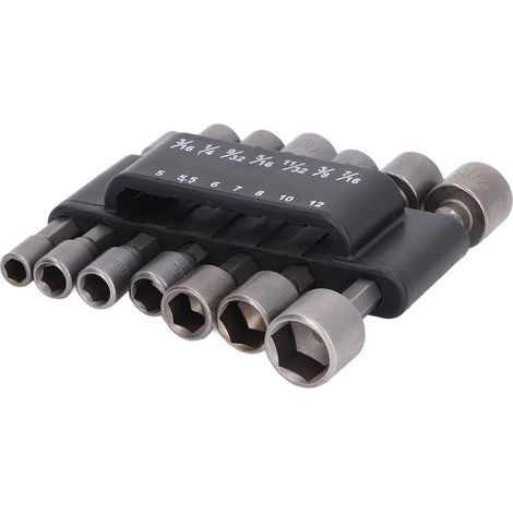 14-teiliges Schlagschrauber-Bit-Set, 40CR-Stahl, 1/4-Zoll-Sechskantadapter, Heimwerkerwerkzeug (1/5)