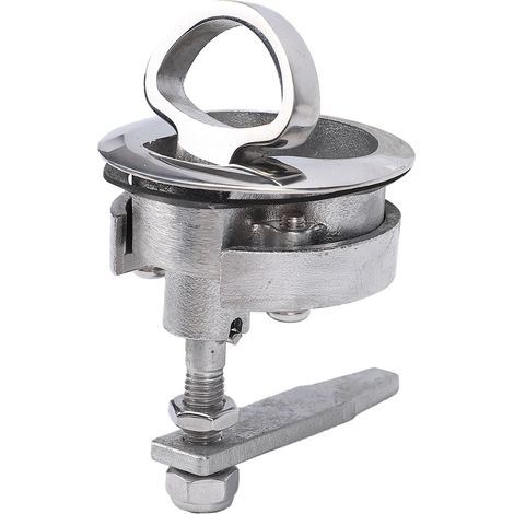 Loquet à came de bateau en acier inoxydable 316, poignée tournante pour trappe affleurante, compartiments de rangement au sol marin (1/5)