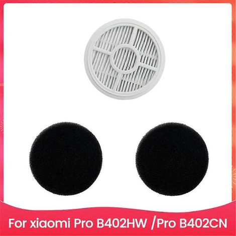 Kit de 3 filtres et éponges pour aspirateur anti-acariens Pro B402HW B402CN - Accessoires et pièces de rechange (1/5)
