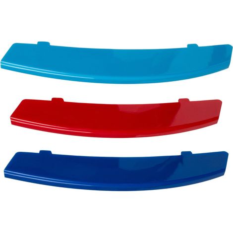 Grilles de calandre (haricots) BMW Série 5 E60 / E61 (2003-2010) - Pack M - Kit de 3 pièces (1/2)
