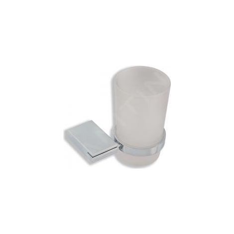 Novaservis Metalia 9 - Porte brosses à dents verre, chrome 0906,0