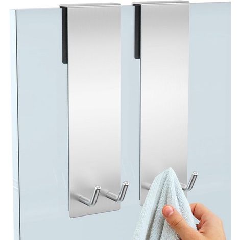 Radiateur porte-serviettes - Étendoir de salle de bain - Porte-serviettes chauffant - Étendoir de balcon - Cintre (1/5)