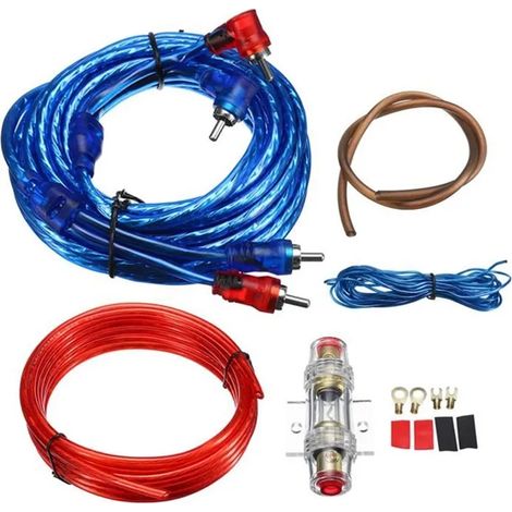 1500-W-Verstärker-Stromkabelset fürs Auto - 1500-W-Verstärker-Stromkabelset fürs Auto (1/5)