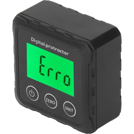 Mini-Digitalwinkelmesser mit LCD-Wasserwaage, Präzisions-Neigungsmesser mit Magnetfuß, Winkelmessgerät für Heimwerker und Baustellen (1/5)