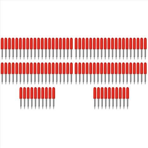ALLIANDISLames de rechange pour Explore Air 2/Air 3/Maker Expression, pointe fine standard à 45 degrés, 100 pièces (1/4)
