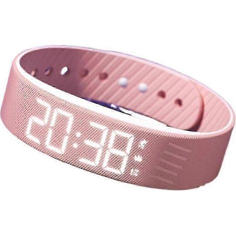 Der Fitsleeps-Wecker, ein Wecker mit lautloser Vibration (Morandi pink)