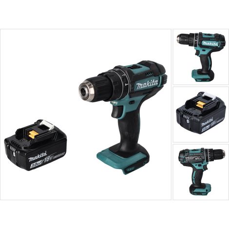 Makita DHP 482 F1 trapano a percussione a batteria 18 V 62 Nm + 1x batteria ricaricabile 3,0 Ah - senza caricabatterie