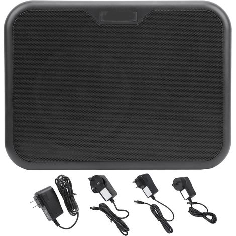 Enceinte portable double canal avec entrée AUX pour guitare électrique, mini amplificateur boîtier sonore 110V‑240V prise UK (1/5)