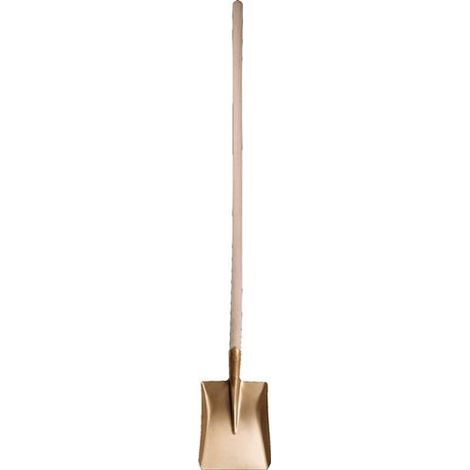 Endres Tools Randschaufel 240 x 290 mm Aluminium-Mehrstoff-Bronze funkenfrei - 1501280S (1/2)