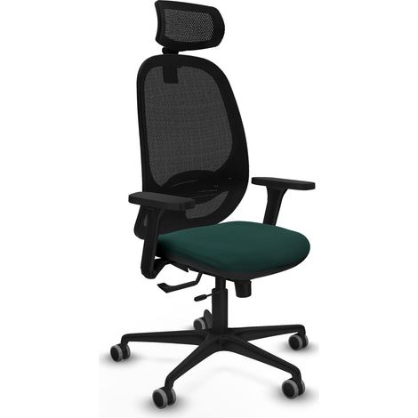 Silla de oficina piqueras y crespo Cilanco negro espuma alta densidad (1/2)