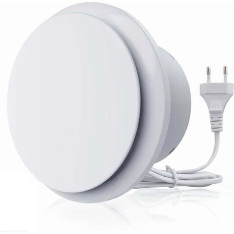 Estrattore di aria 130m3/h 12W – Ventilatore di scarico silenzioso, Efficiente dell'energia per il bagno, cucina, serre, tende – 4 pollici (1/5)
