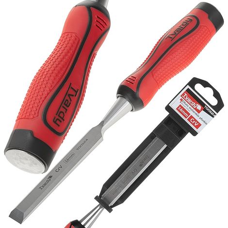 Cincel plano de carpintero de 16 mm CrV (10/60) (1/4)