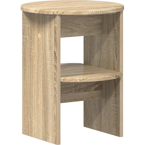 Seitenschrank Sonoma-Eiche Ø40 x 50 cm Holzwerkstoff vidaXL