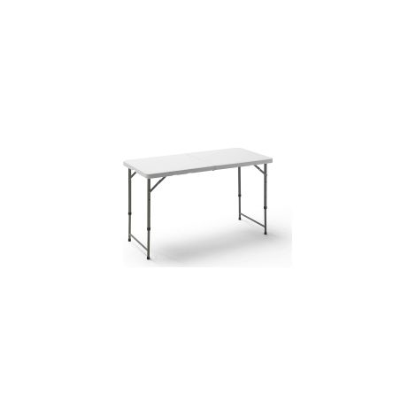 WELLHOME Klapptisch mit einstellbarer Höhe 120x60x52,5-75 cm