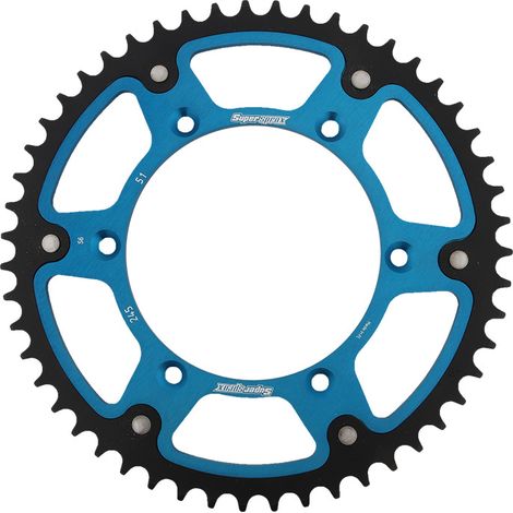Corona posteriore Stealth Prox per Yamaha YZ/YZF 99-18, blu, codice JTR251.51