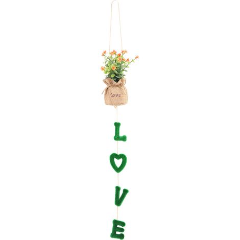 Plante Artificielle Murale en Pot - Décoration Végétale Intérieure pour Maison et Jardin (1/5)