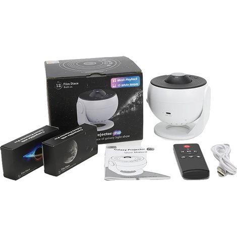 Proyector Galaxy, diseño multifuncional, conectividad Bluetooth, ProBluetooth (1/2)