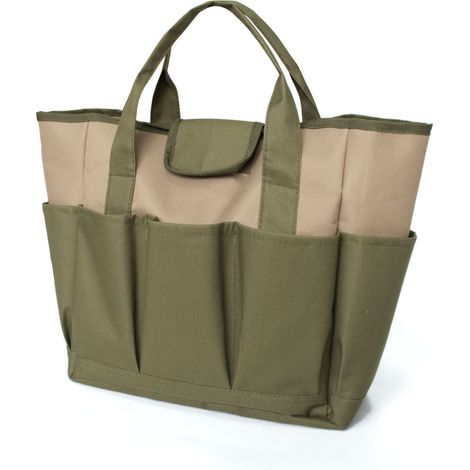 Sac à outils, sac de transport pour outils de jardin, boîte à outils, intérieur et (1/5)
