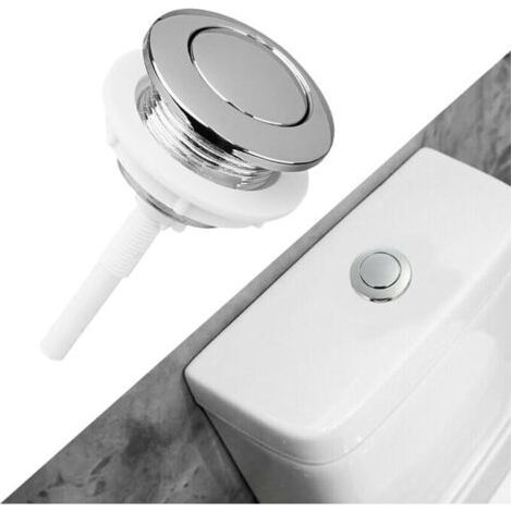 Flush Button, 38mm Push Button for Bathtub and Toilet, Water Saving Device - Suitable for Toilet Tanks (1/4)