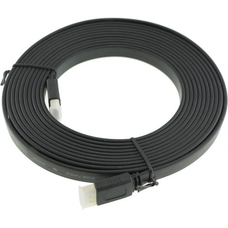 CABLE HDMI V1.4 de 5 metros de longitud plano para PS3/XBOX360( ALTA VELOCIDAD) (1/2)