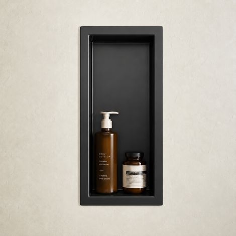 Mai & Mai Étagère Murale à Carreler 15x30x8,3cm Niche de Douche à Encastrer en Inox