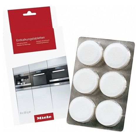 Pastillas descalcificadoras Miele para cafeteras, KRUPS descalcificador para hervidor, 6 uds.