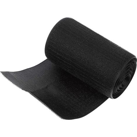 Tapis de sol, attaches de câbles, protection de câbles de sol, cache-câbles anti-trébuchement, bande de roulement pour câbles-100X10CM-Black
