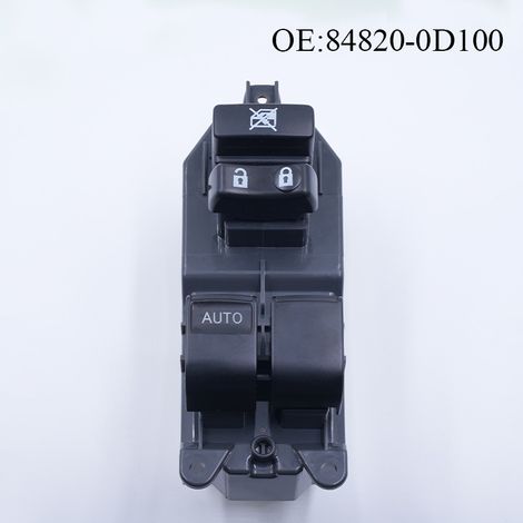 BIEMMEDUE- 84820-0D100 Anwendbar auf den Fensterheberschalter, Hauptfensterheberschalter für Toyota Yaris 05-11 (1/4)