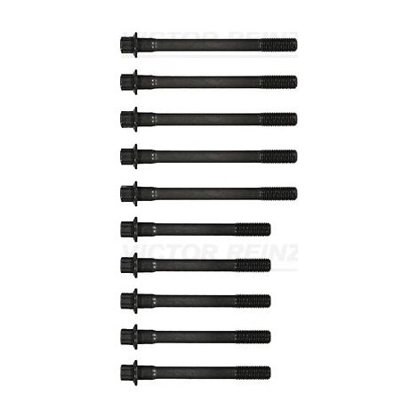 Jeu de boulons de culasse de cylindre Victor Reinz 14-55002-01 GEELY