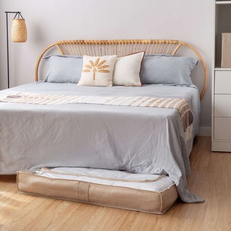 Housse rangement dessous de lit Sandy - COMPACTOR - 107 + 46 + H.16 cm - (1/5)