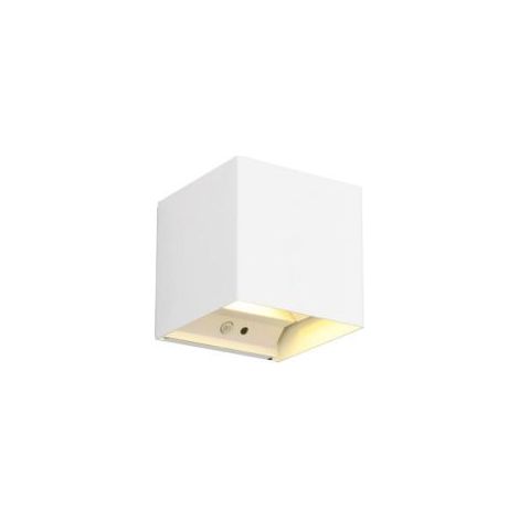 Trio Lighting Aplique Pared Sin Cables LED 5W TALENT Cuadrado con Sensor de movimiento Color Blanco para Exterior IP44 (1/5)