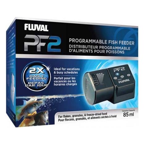 Comedero automático programable para peces Fluval PF2