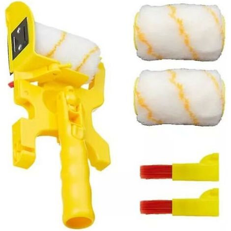 Rodillo cortador de bordes de pintura, cepillo, cepillo de látex para pared