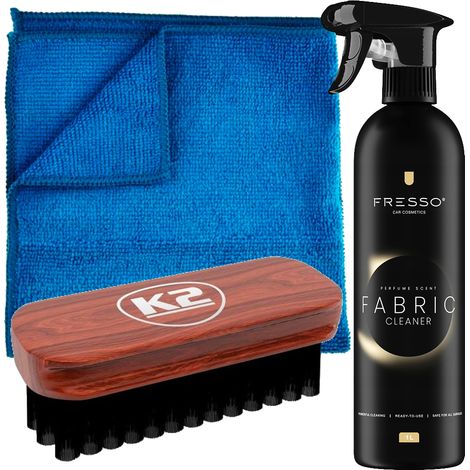 Fresso Textilreiniger 1L + Bürste ZUM Waschen und Reinigen von Sitzen und Polstern (1/5)